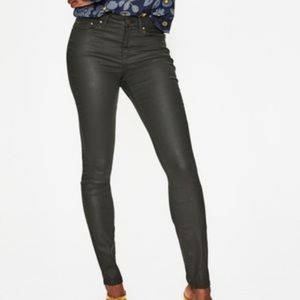 EUC Boden Black wax jeans size 4